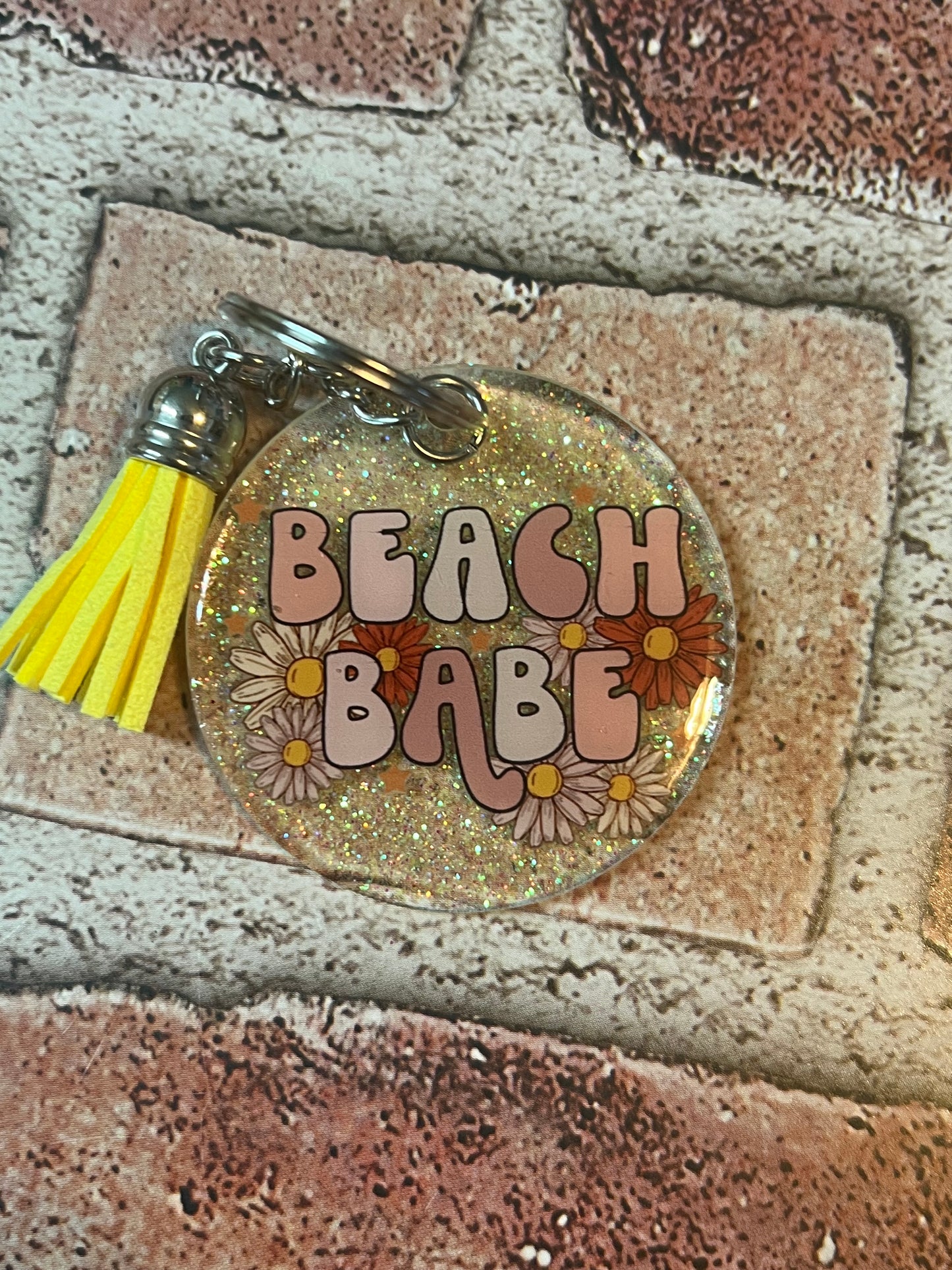 Beach Babe keychain