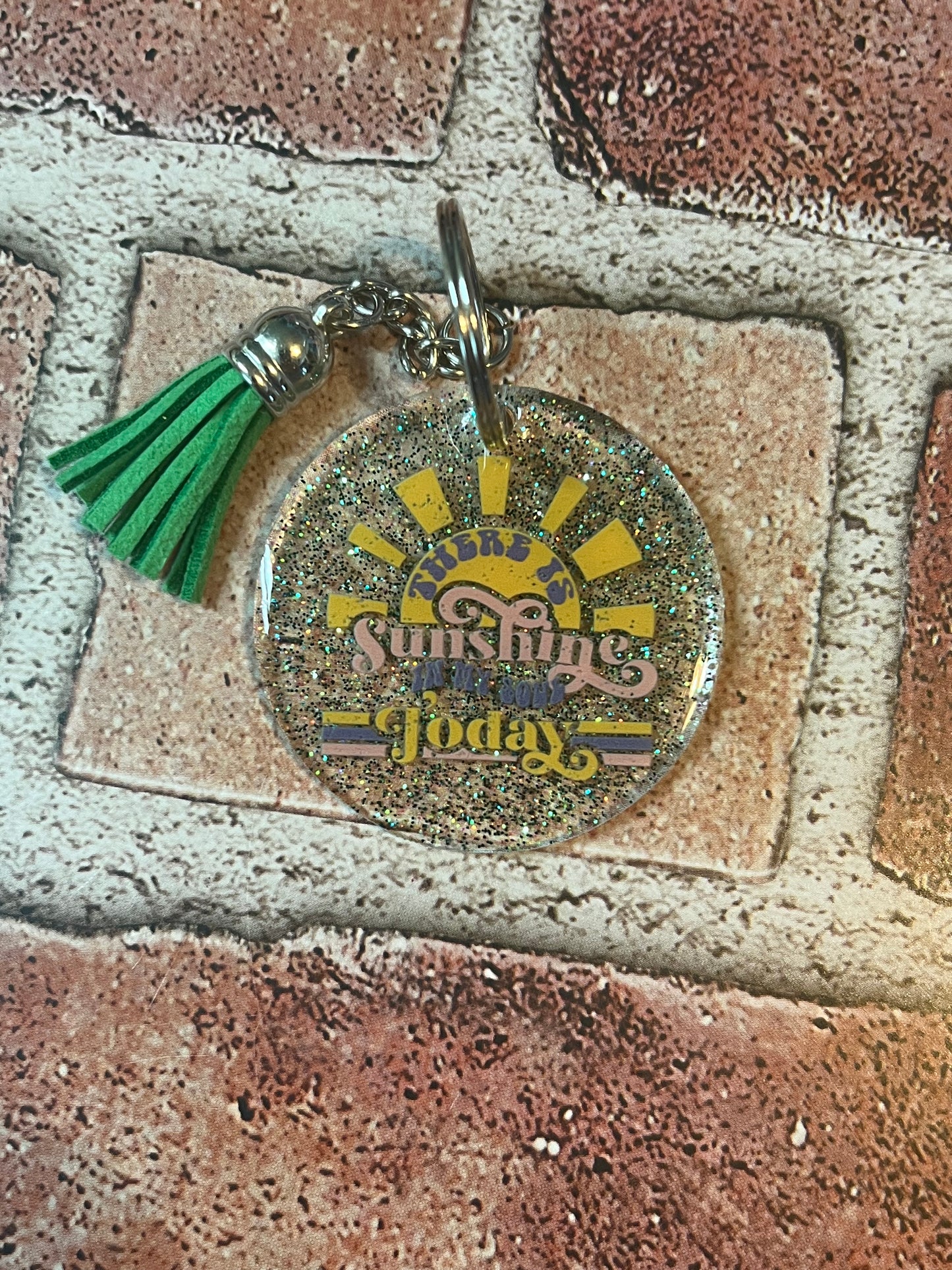 Sunshine today keychain