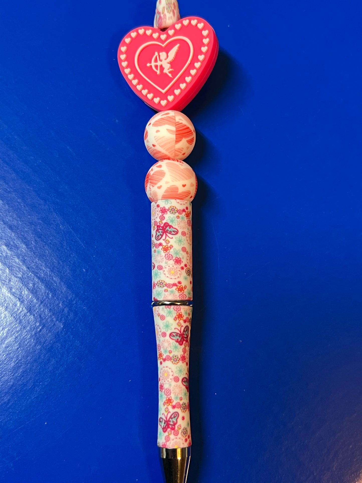 Cupid heart pen