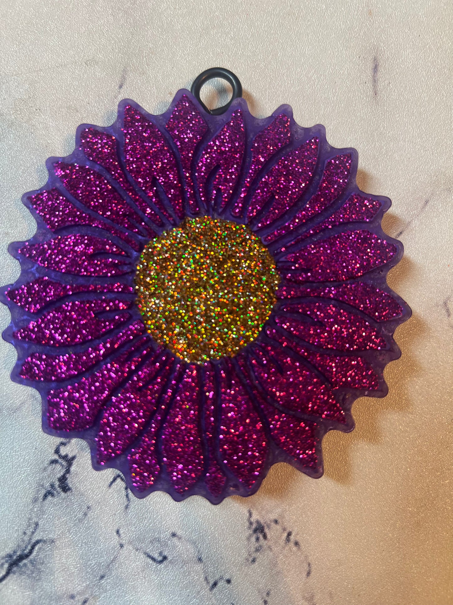 Purple flower Freshie