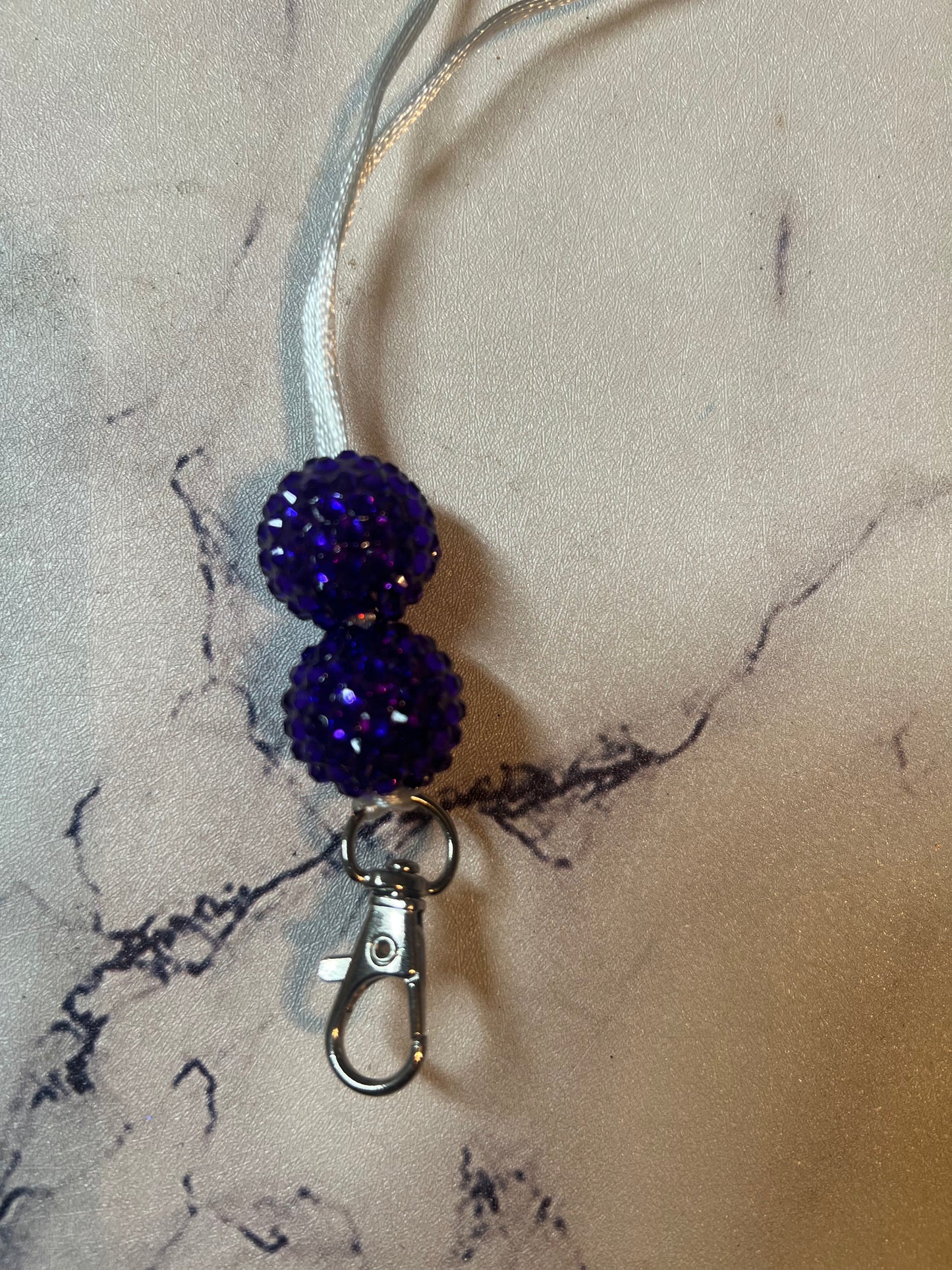 Dark blue rhinestones