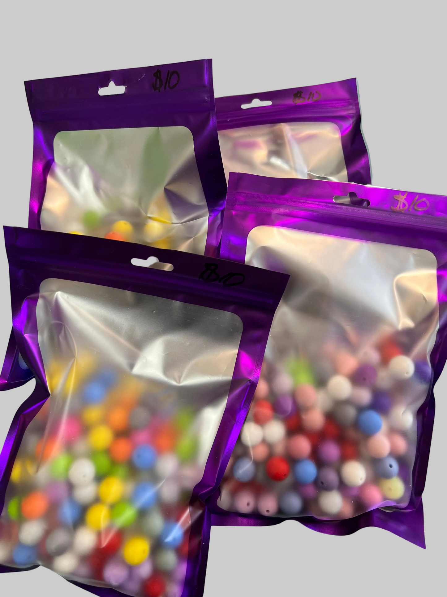 15 mm silicone beads