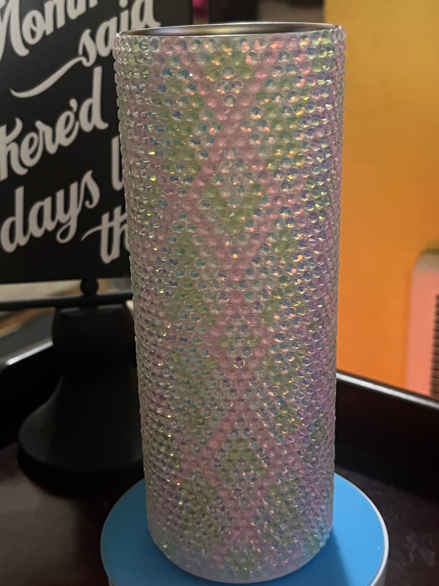 Rhinestone tumblers