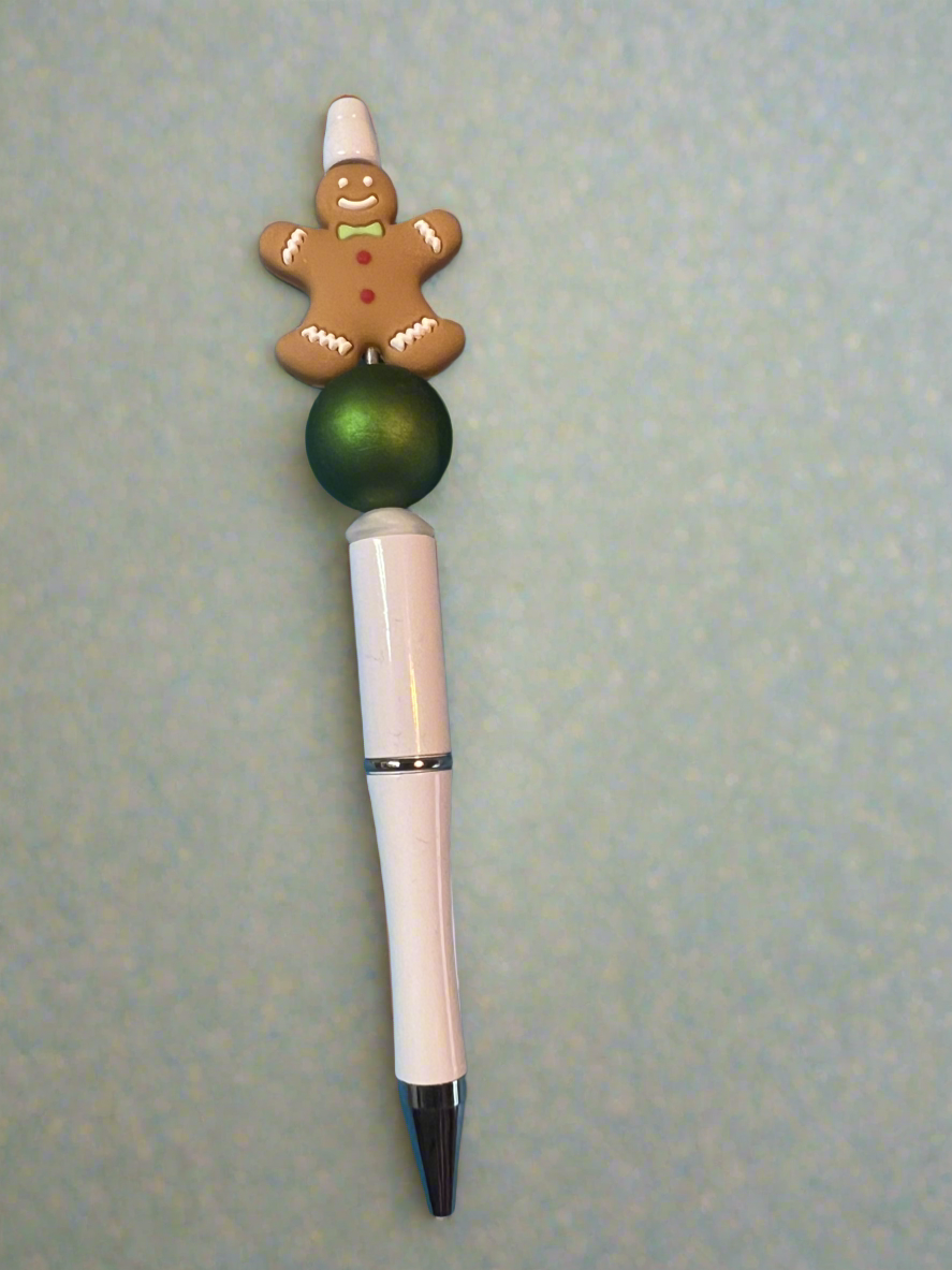 Gingerbread man pen