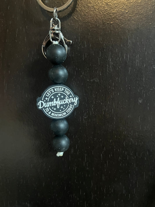 Dumb fuc*ery keychain