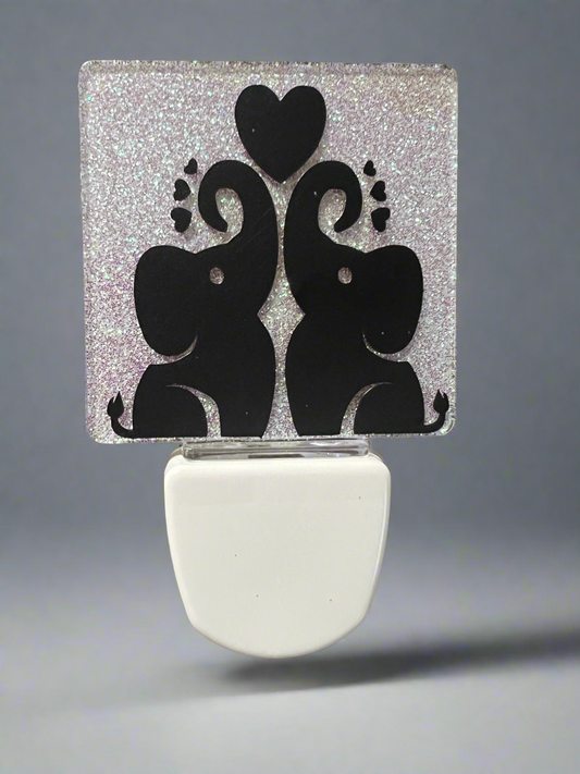 Baby elephants nightlight