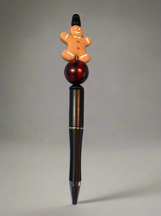 Gingerbread man pen