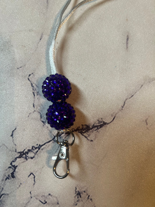 Dark blue rhinestones