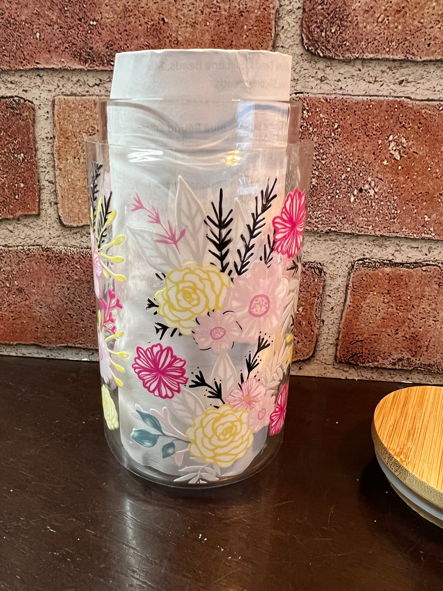 Wild flowers Libby glass