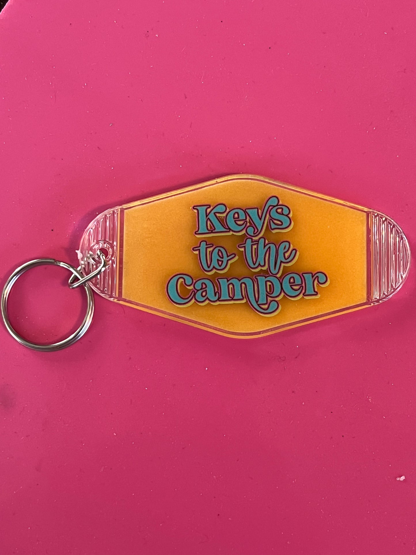 Keys to the camper