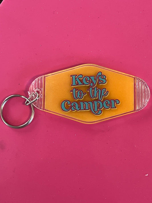 Keys to the camper