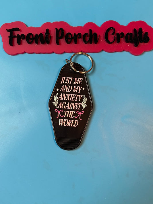 Just me and my anxiety